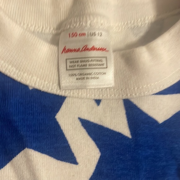 Hanna Anderson short sleeved and shorts pj set - Picture 2 of 2